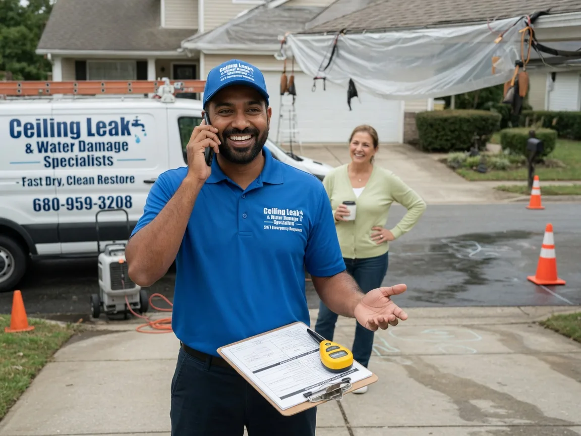 Ceiling Leak Cleanup Prospect Harbor, ME FAQs